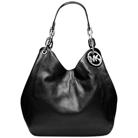 michael kors fulton large shoulder tote bag black|Michael Kors Fulton Large Shoulder Tote in Black .